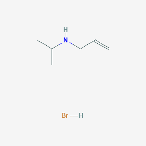 molecular formula C6H14BrN B3176509 N-allyl-N-isopropylamine hydrobromide CAS No. 99726-37-1