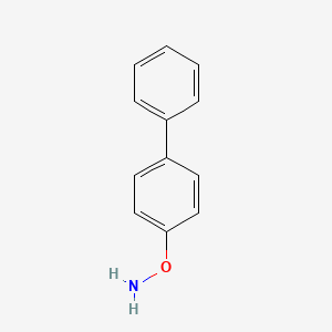 molecular formula C12H11NO B3176583 O-([1,1'-biphenyl]-4-yl)hydroxylamine CAS No. 99908-04-0