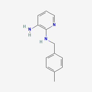 molecular formula C13H15N3 B3176586 N2-(4-Methylbenzyl)pyridine-2,3-diamine CAS No. 99960-20-0