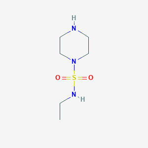 molecular formula C6H15N3O2S B3176687 N-ethylpiperazine-1-sulfonamide CAS No. 1042643-73-1