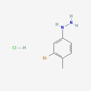 (3-Bromo-4-methylphenyl)hydrazine hydrochloride