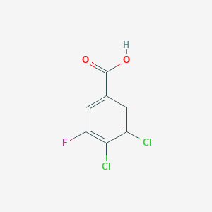 molecular formula C7H3Cl2FO2 B3176810 3,4-Dichloro-5-fluorobenzoic acid CAS No. 1160574-72-0