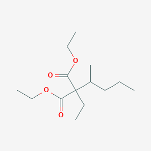 molecular formula C14H26O4 B031769 Diethyl ethyl(1-methylbutyl)malonate CAS No. 76-72-2