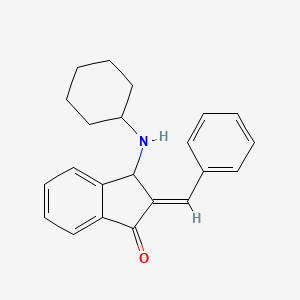 molecular formula C22H23NO B3177003 (E/Z)-BCI 