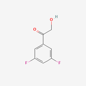 molecular formula C8H6F2O2 B3177042 3',5'-Difluoro-2-hydroxyacetophenone CAS No. 1260403-62-0
