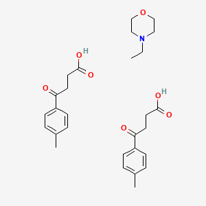 molecular formula C17H25NO4 B3177454 4-Ethylmorpholine bis(4-oxo-4-(p-tolyl)butanoate) CAS No. 171054-89-0