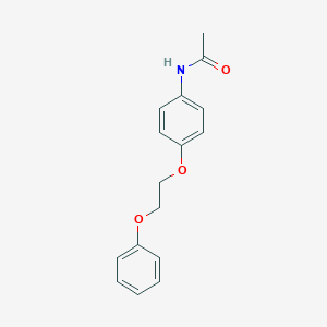 molecular formula C16H17NO3 B317751 N-[4-(2-phenoxyethoxy)phenyl]acetamide 
