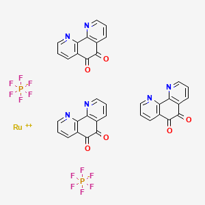 molecular formula C36H18F12N6O6P2Ru B3177534 [Ru(phd)3](PF6)2 CAS No. 184023-77-6