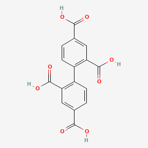 molecular formula C16H10O8 B3177696 [1,1'-Biphenyl]-2,2',4,4'-tetracarboxylic acid CAS No. 206647-35-0