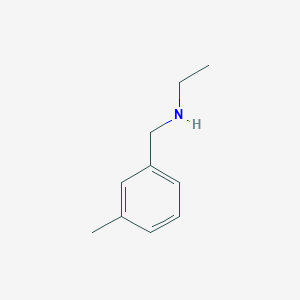 molecular formula C10H15N B3177719 Ethyl[(3-methylphenyl)methyl]amine CAS No. 209051-77-4