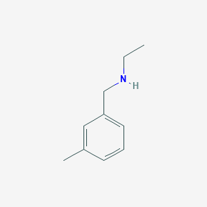 B3177719 Ethyl[(3-methylphenyl)methyl]amine CAS No. 209051-77-4