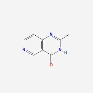 molecular formula C8H7N3O B3177773 2-Methylpyrido[4,3-d]pyrimidin-4(3H)-one CAS No. 218955-04-5
