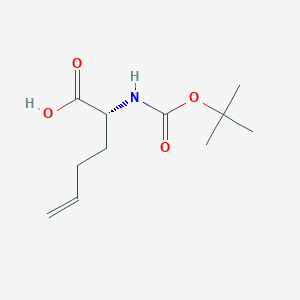 molecular formula C11H19NO4 B3177779 Boc-D-Homoallylglycine CAS No. 219819-76-8