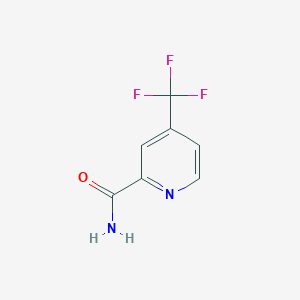 molecular formula C7H5F3N2O B3177805 4-(Trifluoromethyl)picolinamide CAS No. 22245-87-0