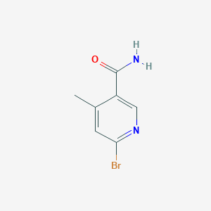 6-Bromo-4-methylnicotinamide