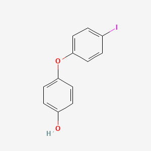 molecular formula C12H9IO2 B3177880 4-(4-Iodophenoxy)-phenol CAS No. 26002-35-7