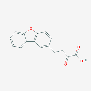 4-Dibenzofuran-2-yl-2-oxobutanoic acid