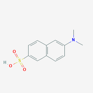 molecular formula C12H13NO3S B3178032 6-(Dimethylamino)naphthalene-2-sulfonic acid CAS No. 34322-51-5