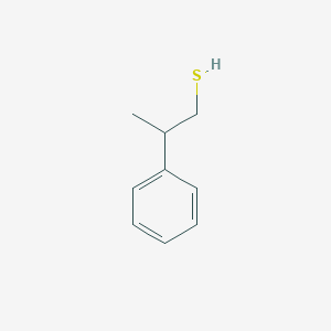 molecular formula C9H12S B3178035 2-Phenylpropane-1-thiol CAS No. 34366-19-3