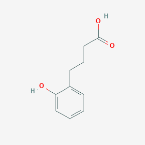 molecular formula C10H12O3 B3178058 4-(2-hydroxyphenyl)butanoic Acid CAS No. 35387-19-0