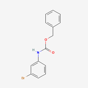 molecular formula C14H12BrNO2 B3178061 Benzyl (3-bromophenyl)carbamate CAS No. 361337-08-8