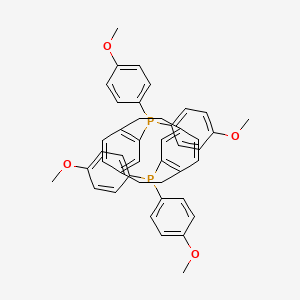 molecular formula C44H42O4P2 B3178069 (R)-An-Phanephos CAS No. 364796-54-3