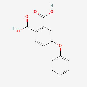 molecular formula C14H10O5 B3178112 4-Phenoxyphthalic acid CAS No. 37951-15-8