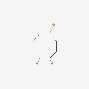 molecular formula C8H13B B3178172 5-Bromocyclooct-1-ene CAS No. 4103-12-2