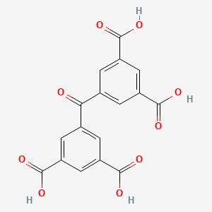molecular formula C17H10O9 B3178193 5,5'-Carbonyldiisophthalic acid CAS No. 43080-50-8