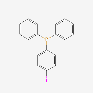 molecular formula C18H14IP B3178213 (4-Iodophenyl)diphenylphosphane CAS No. 440111-10-4