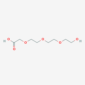 molecular formula C8H16O6 B3178352 PEG3-O-CH2COOH CAS No. 51951-05-4