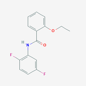 molecular formula C15H13F2NO2 B317836 N-(2,5-difluorophenyl)-2-ethoxybenzamide 