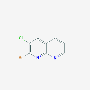 2-Bromo-3-chloro-1,8-naphthyridine
