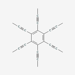 1,2,3,4,5,6-Hexa(prop-1-yn-1-yl)benzene