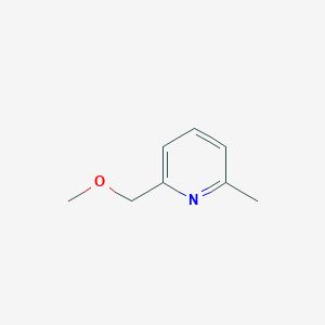 molecular formula C8H11NO B3178486 2-(Methoxymethyl)-6-methylpyridine CAS No. 59303-12-7