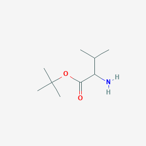 molecular formula C9H19NO2 B3178516 Tert-butyl 2-amino-3-methylbutanoate CAS No. 6070-59-3