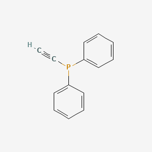 molecular formula C14H11P B3178520 Ethynyldiphenylphosphine CAS No. 6104-47-8