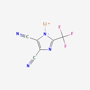 Lithium 4,5-dicyano-2-(trifluoromethyl)imidazole