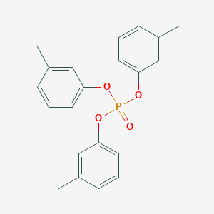 molecular formula C21H21O4P B031788 Tri-m-tolyl phosphate CAS No. 563-04-2