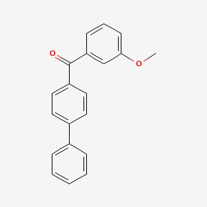 Methanone, [1,1'-biphenyl]-4-yl(3-methoxyphenyl)-