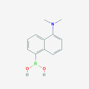 [5-(Dimethylamino)naphthalen-1-yl]boronic acid