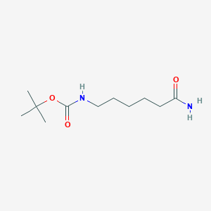 tert-Butyl (6-amino-6-oxohexyl)carbamate