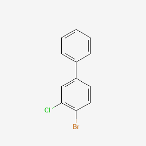 molecular formula C12H8BrCl B3179075 4-Bromo-3-chloro-1,1'-biphenyl CAS No. 91354-08-4