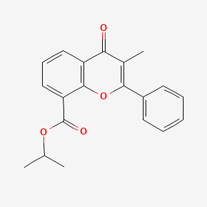 Isopropyl 3-methylflavone-8-carboxylate