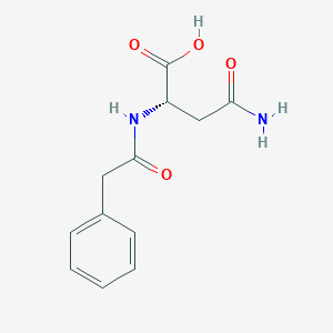 molecular formula C12H14N2O4 B3179375 Phenylacetylasparagine CAS No. 2752-49-0