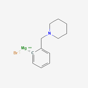Bromo[2-(1-piperidinylmethyl)phenyl]magnesium