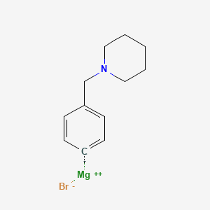 (4-(1-Piperidinylmethyl)phenyl)magnesium bromide solution