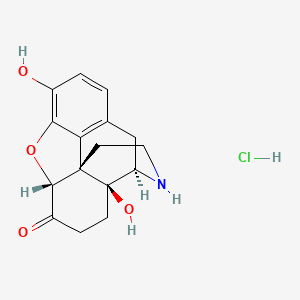(5alpha)-4,5-Epoxy-3,14-dihydroxymorphinan-6-one hydrochloride