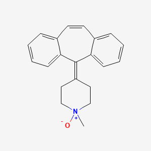 molecular formula C21H21NO B3179490 Cyproheptadine N-Oxide CAS No. 60251-34-5