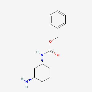 Benzyl ((1R,3S)-3-aminocyclohexyl)carbamate